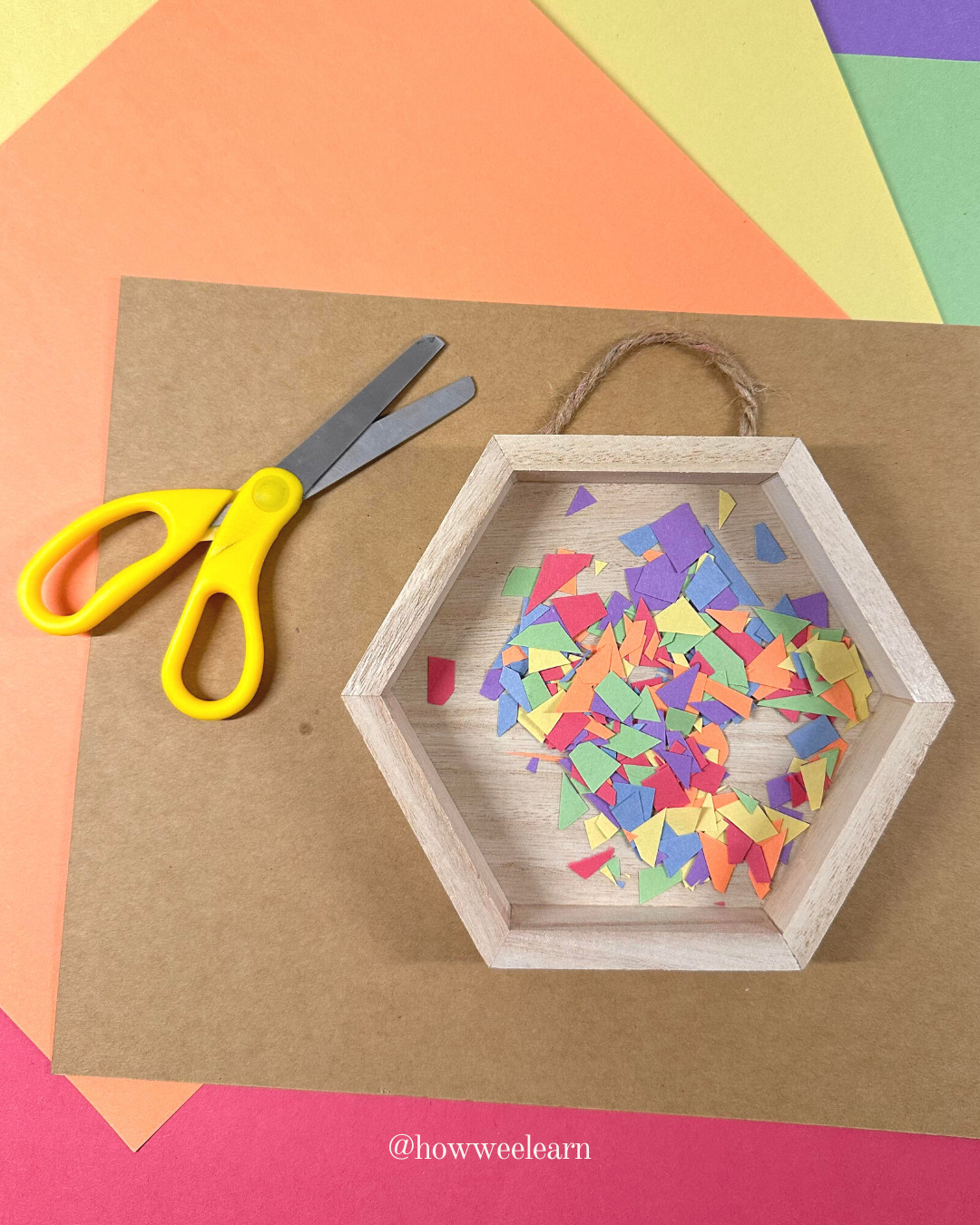 Confetti Art for Scissor Skill Practice