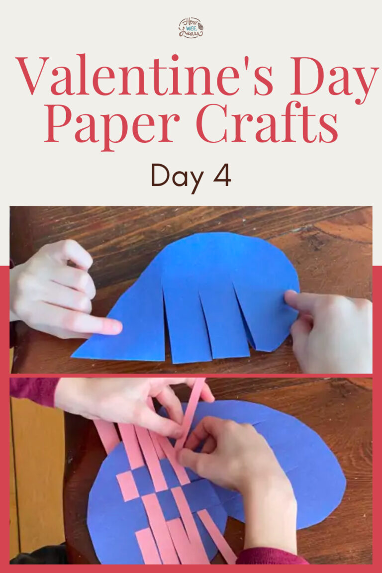 5 EASY Construction Paper Valentine Crafts - How Wee Learn
