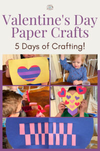 Easy Valentine's Day Construction Paper Craft
