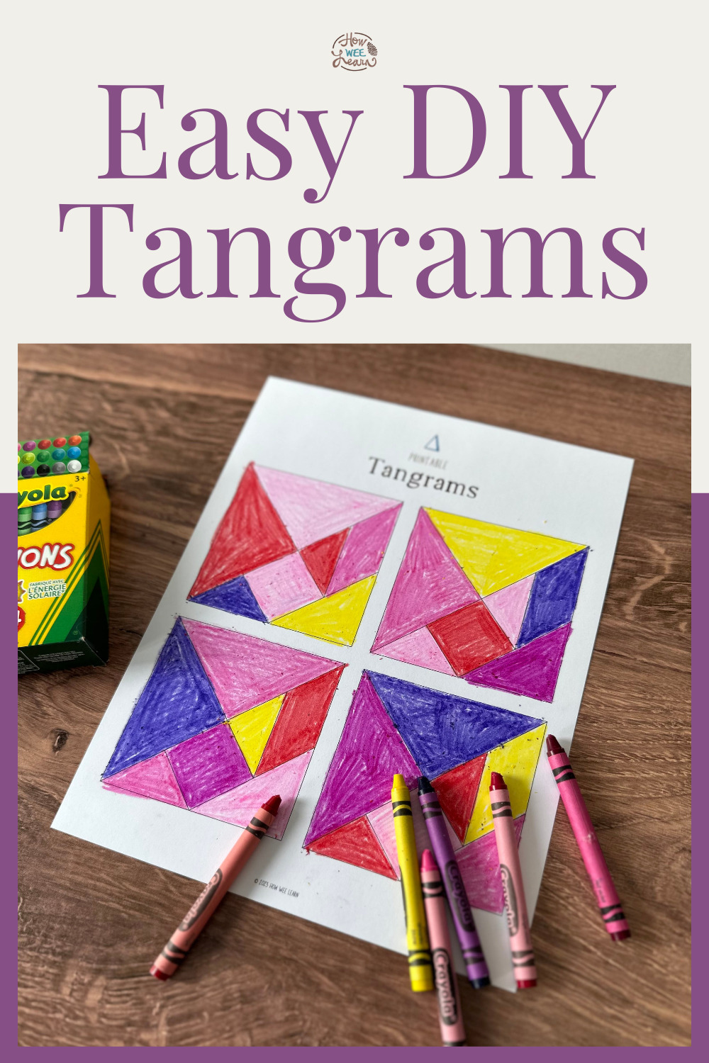 Printable Tangram Puzzles for Kids! - How Wee Learn