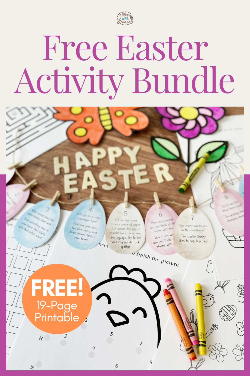 FREE Printable Easter Activity Bundle
