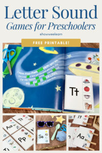 Letter Sound Games for Preschoolers with Free Printable