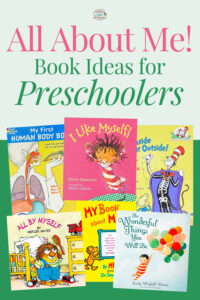 The best preschool books to accompany an All About Me Theme! These books are all about self-esteem, independence, what makes us unique and the human body!