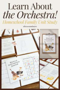 Learn all about the orchestra with this homeschool music unit study.