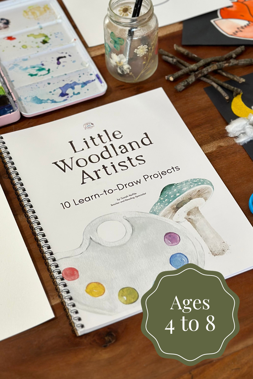 Little Woodland Artists: 10 Learn-to-Draw Projects, Ages 4 to 8