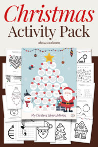 Christmas Countdown Calendar and Activity Pages