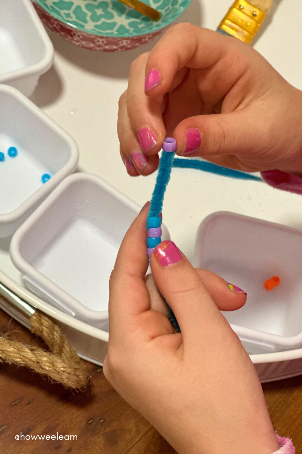 Free the Frozen Beads: Patterning Extension Activity