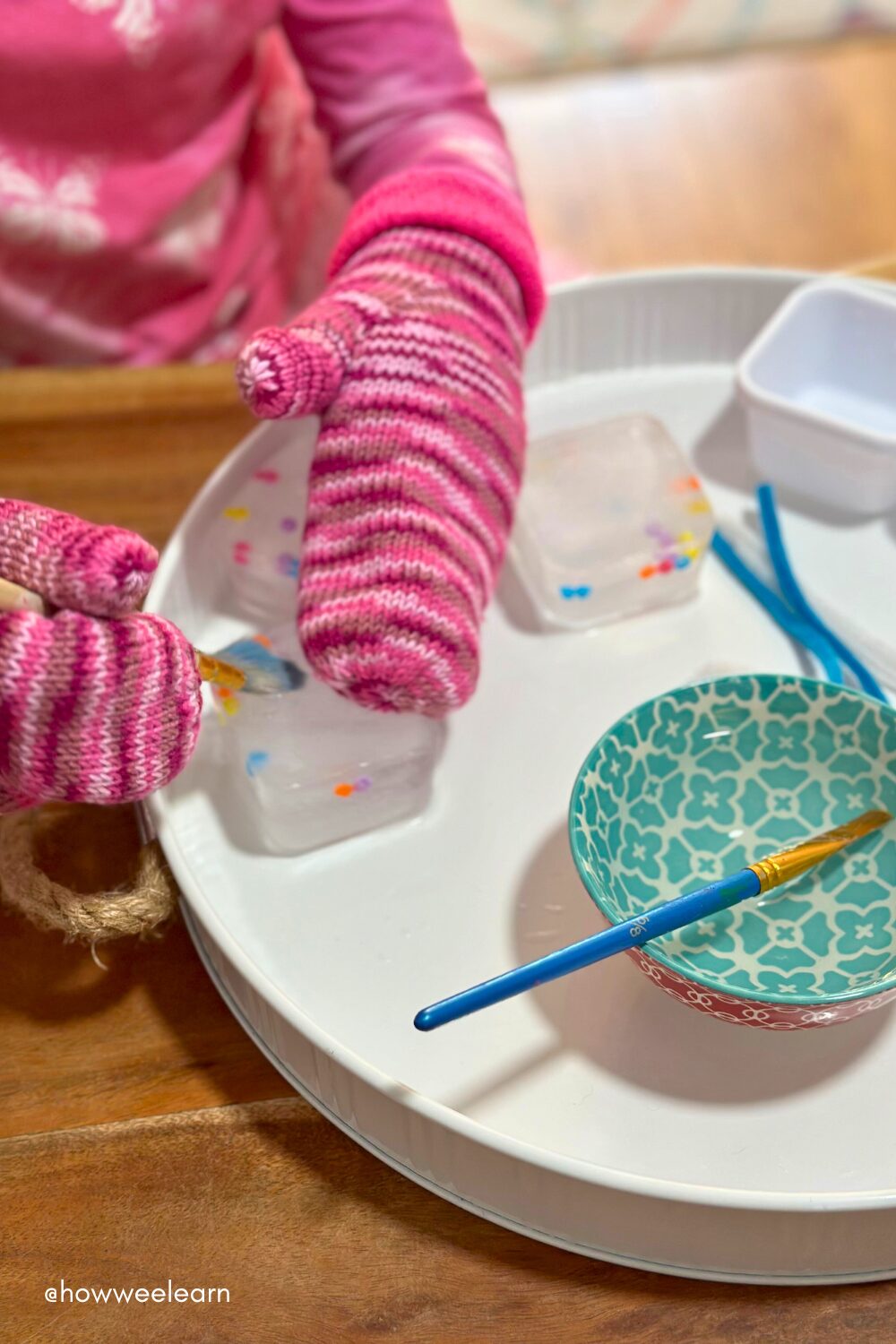 Free the beads sensory activity for preschoolers
