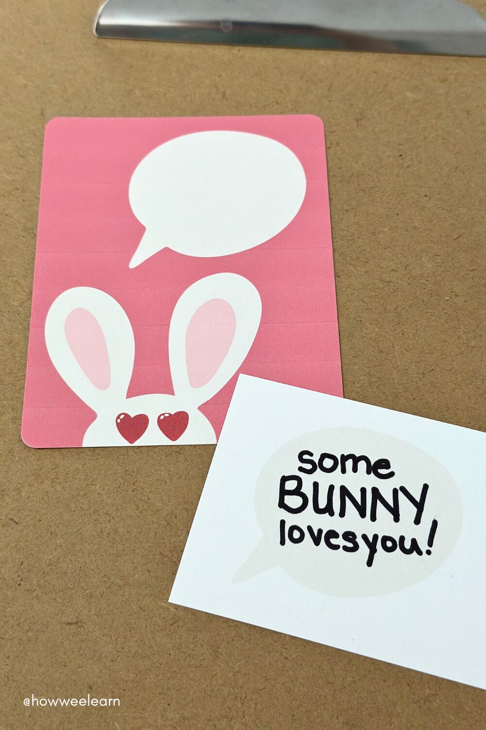 DIY Scratch Off Valentine's Day Cards