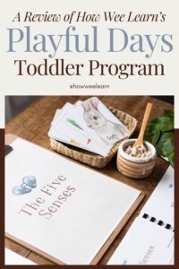 A Review of How Wee Learn's Playful Days Toddler Program
