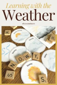 Learning Letter Sounds with a Weather Activity