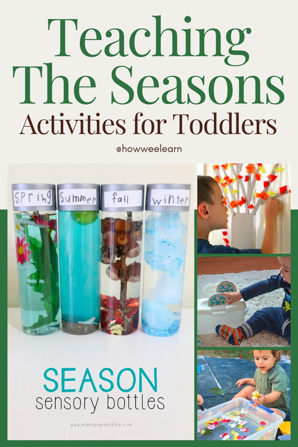 Teaching the Seasons: Activities for Toddlers