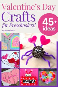 Valentine's Day Crafts for Preschoolers, 45+ Ideas