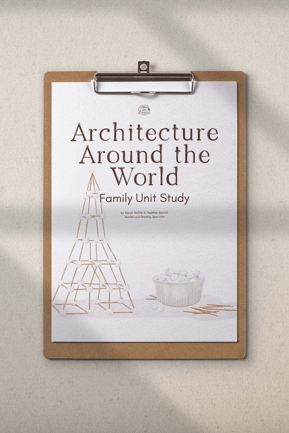 Architecture Family Unit Study Cover Page