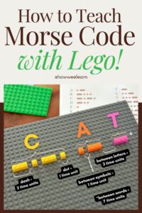 How to Teach Morse Code with Lego!