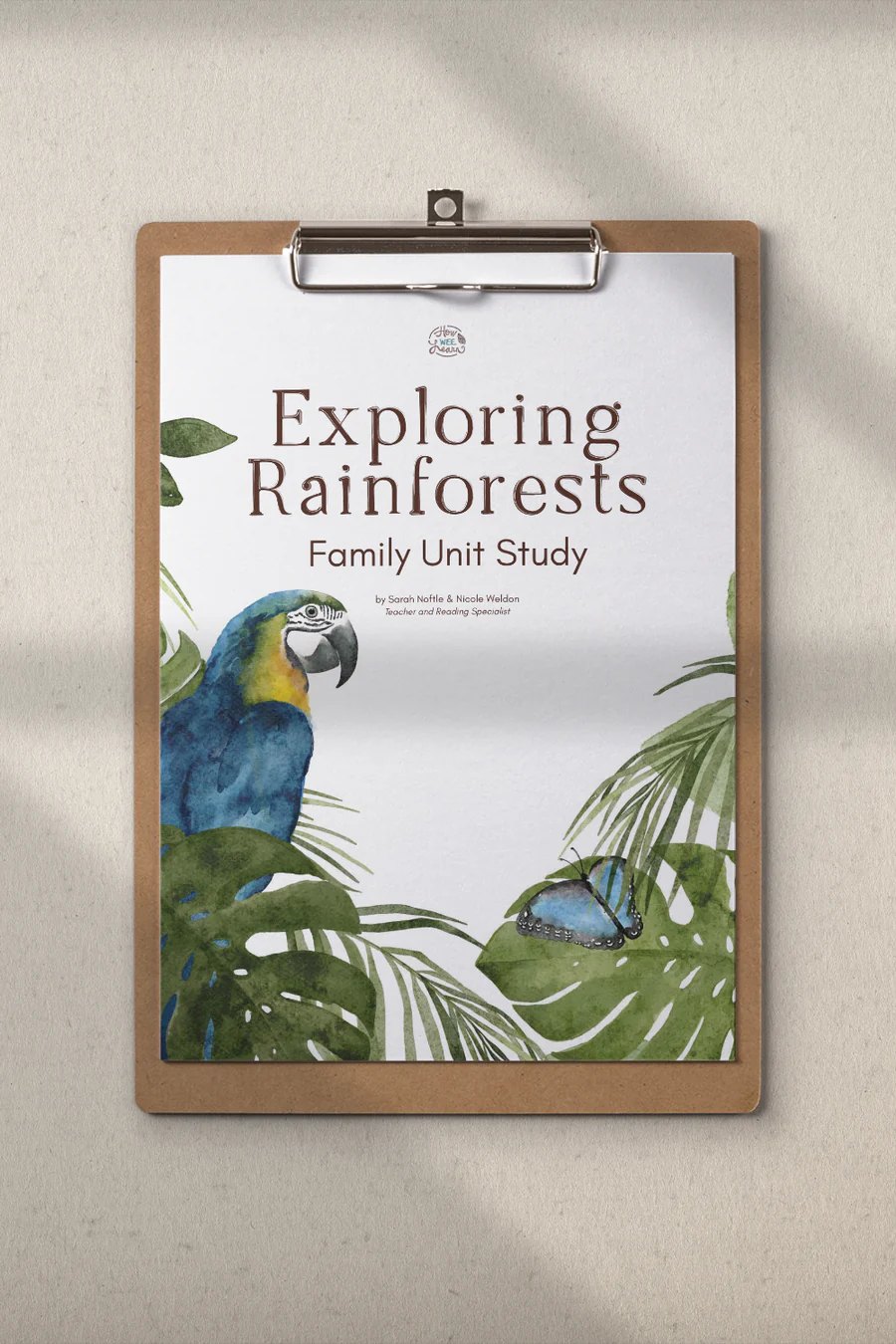 Exploring Rainforests - Cover Page