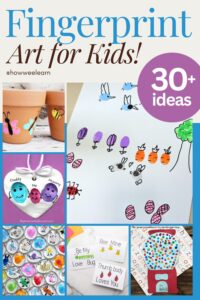 Fingerprint Art for Kids! 30+ Ideas