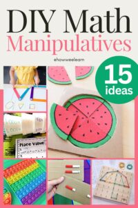 DIY Math Manipulatives: 15 Ideas