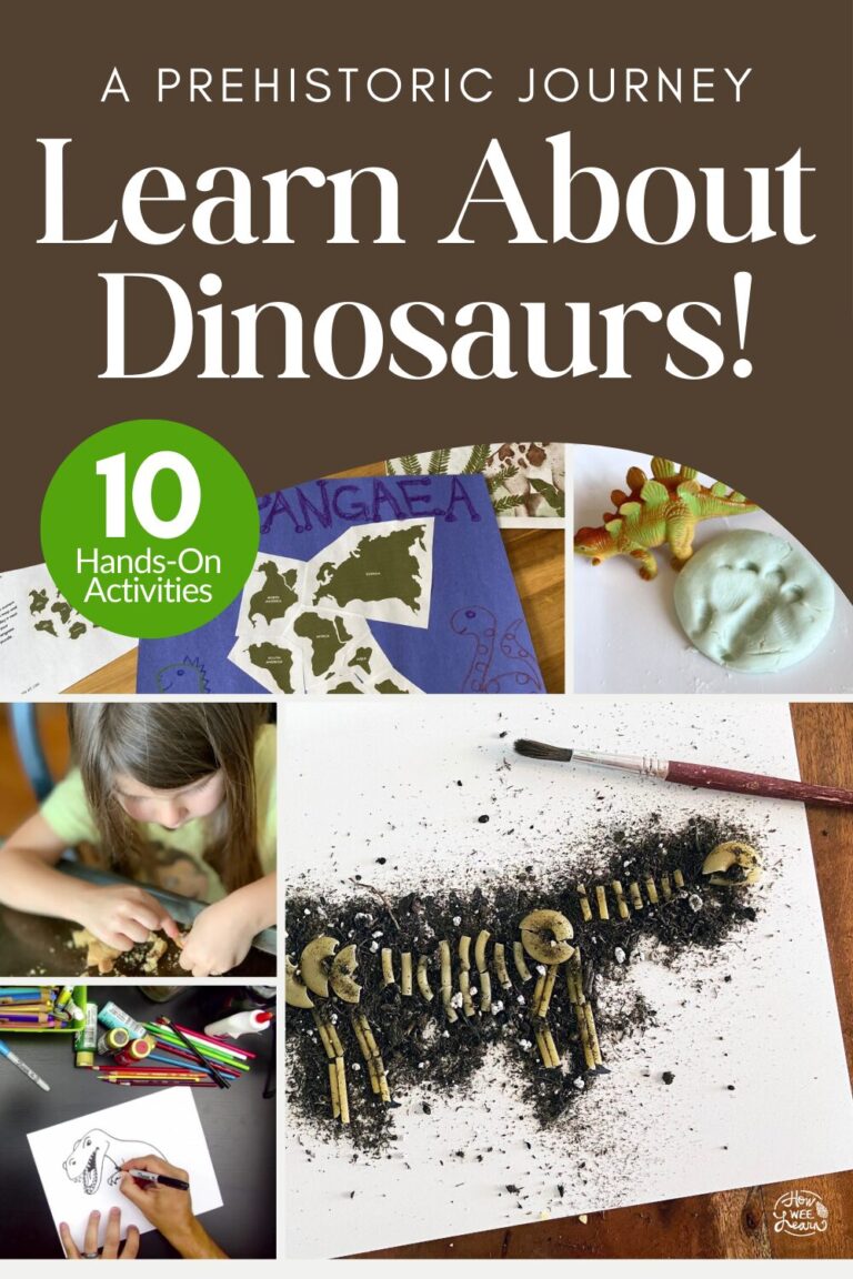 A Prehistoric Journey – The Perfect Dinosaur Unit Study! - How Wee Learn