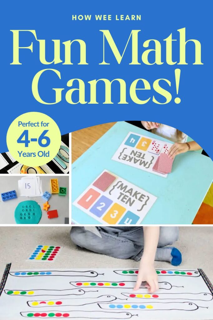 Math Activities for Kindergarten at Home - How Wee Learn
