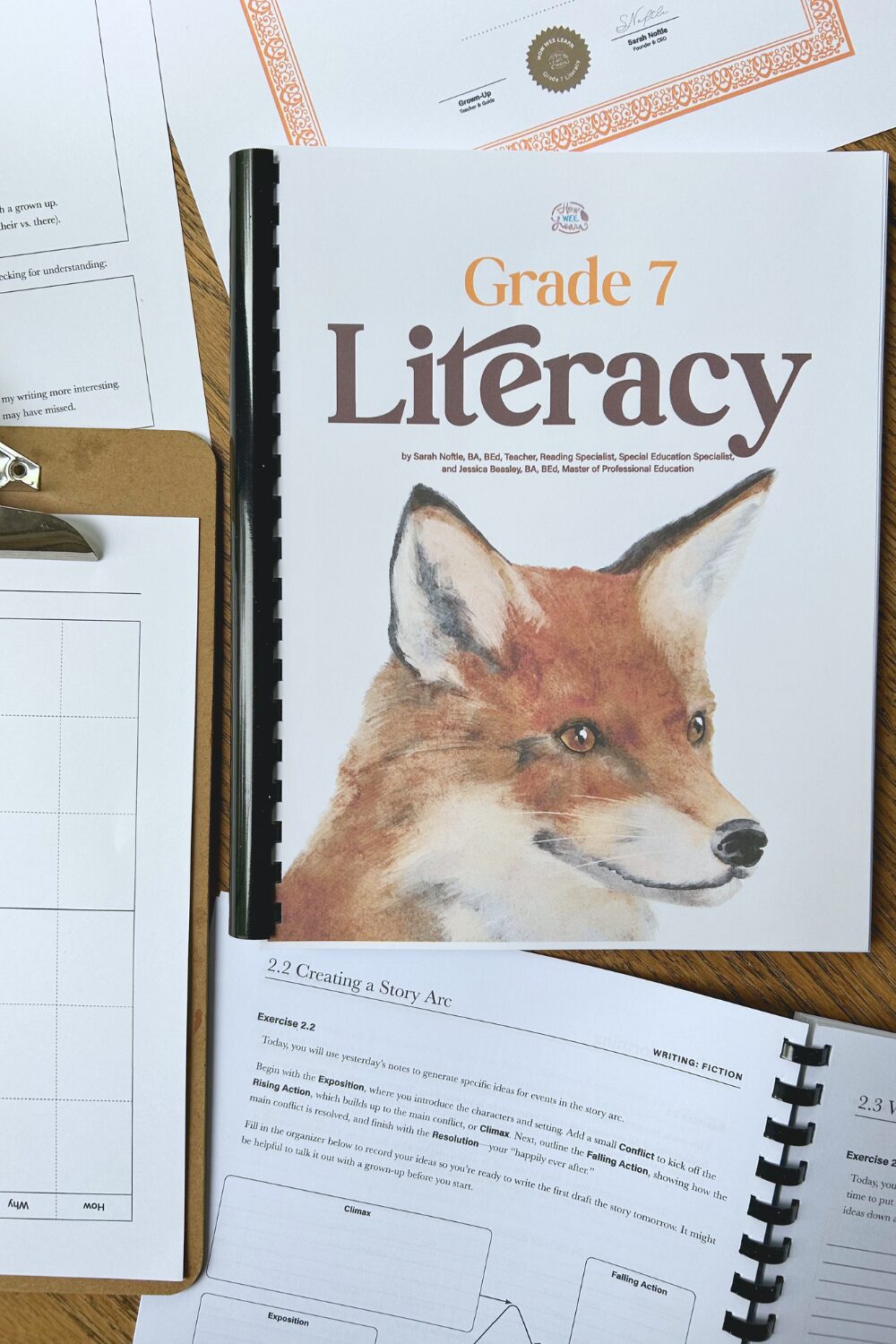 Grade 7 Literacy Curriculum by How Wee Learn