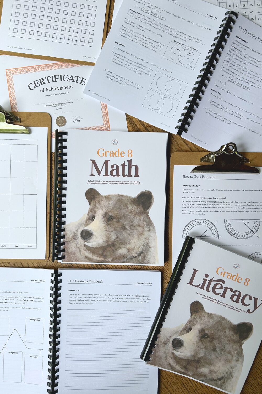 Grade 8 Math and Literacy Curriculum by How Wee Learn