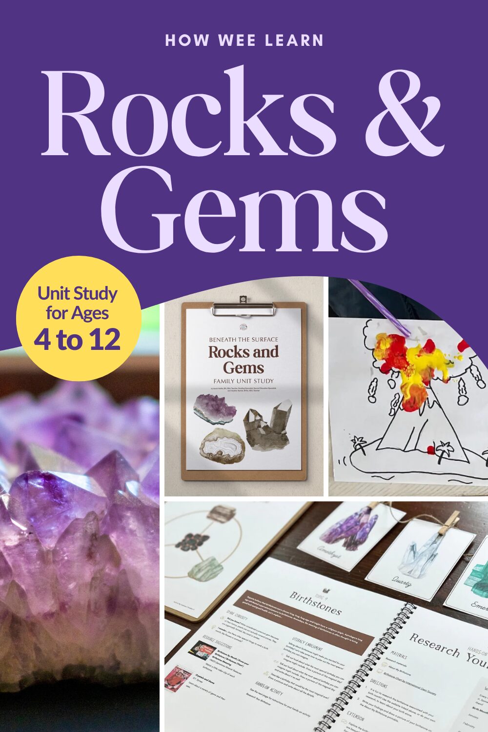 Learn all about rocks and gems through hands-on activities, interesting facts and discussion questions, math and literacy extension questions, YouTube videos, and more!