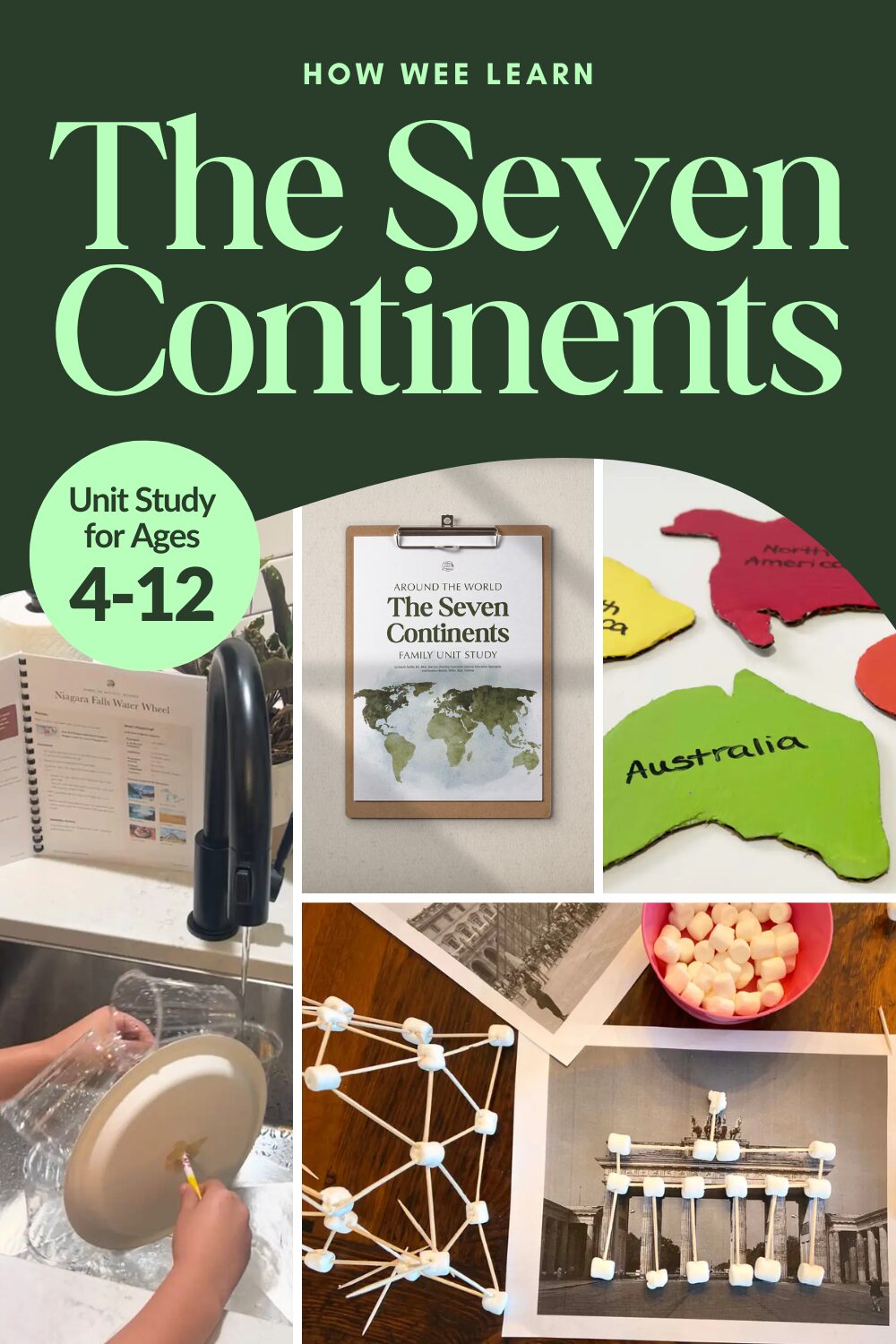 The Seven Continents Family Unit Study