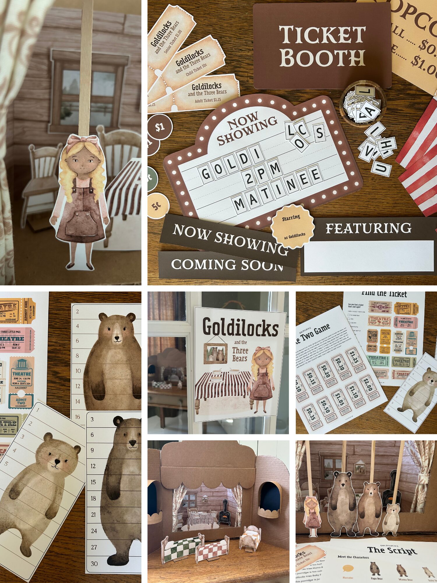 The Ticket Booth Learn and Play Pack