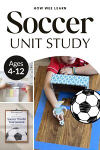 Soccer World Tournament Family Unit Study