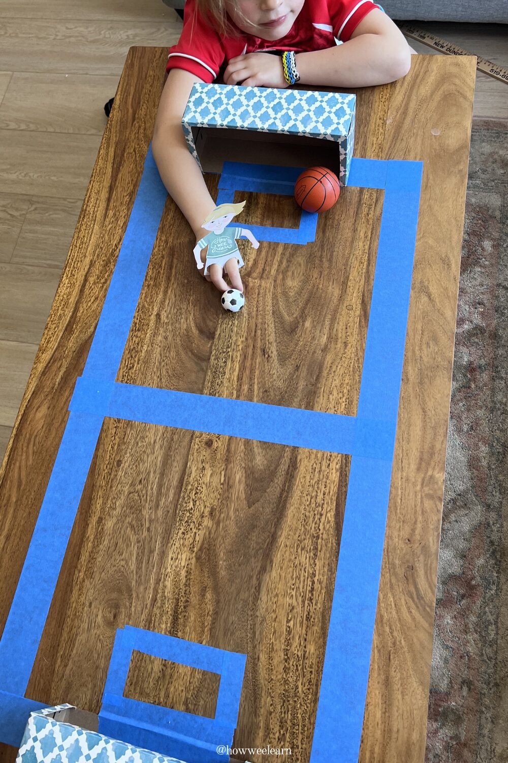 Playing the DIY Soccer Game