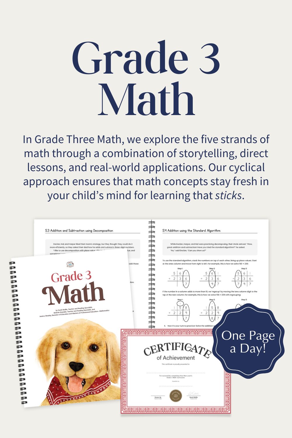 Grade Three Math Curriculum