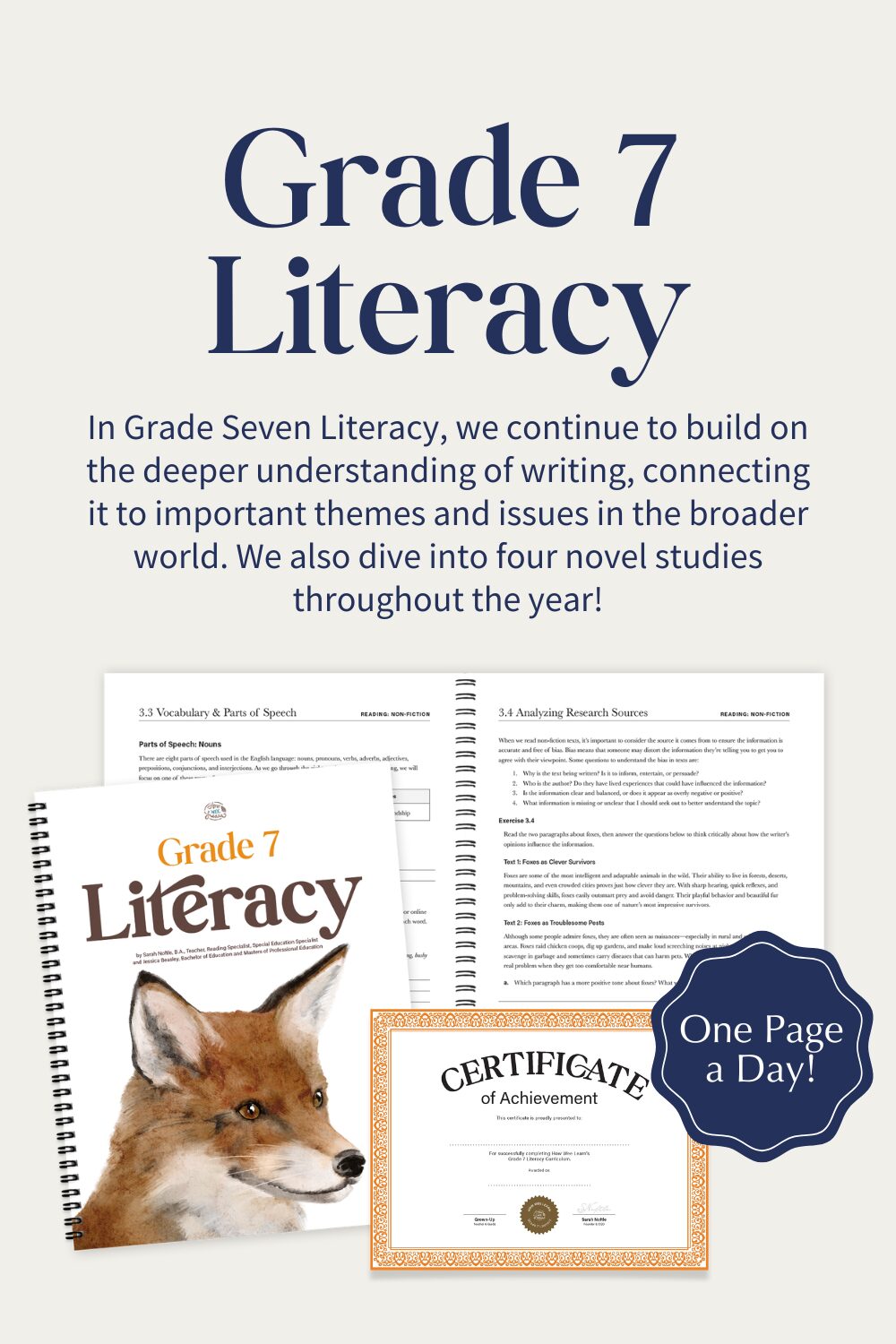 Grade Seven Literacy