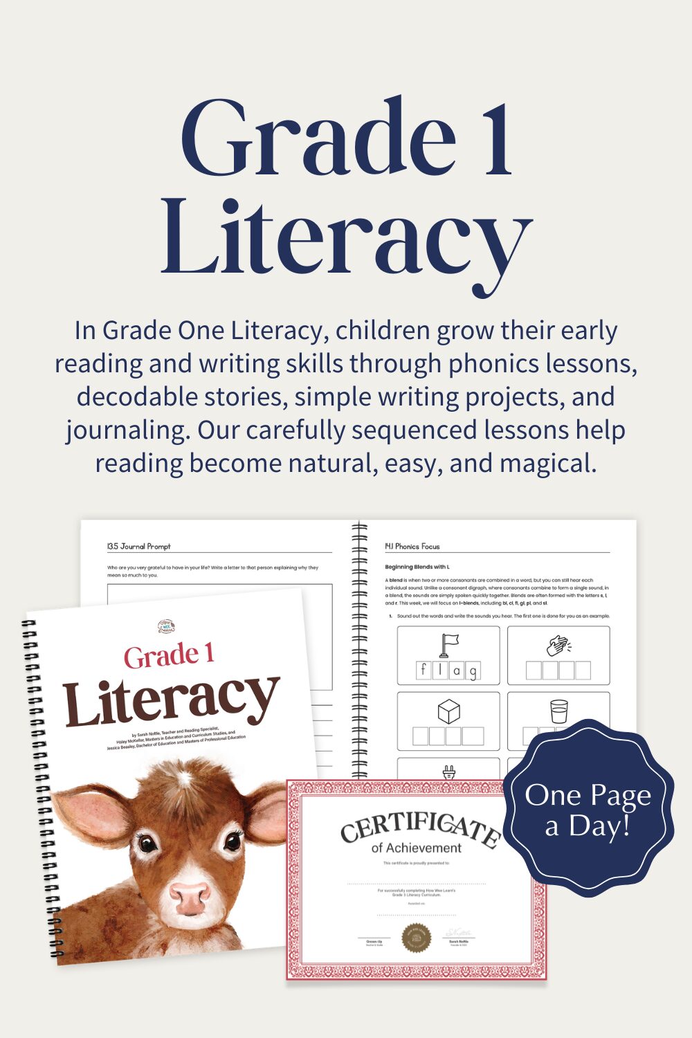Grade 1 Literacy Curriculum