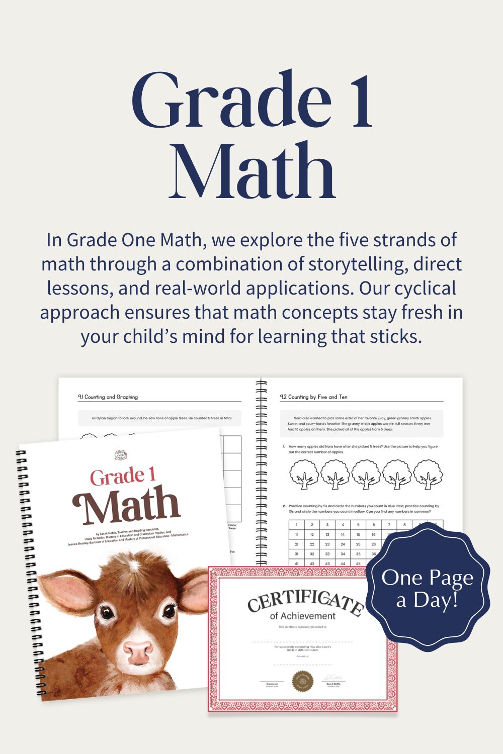 Grade One Math Curriculum