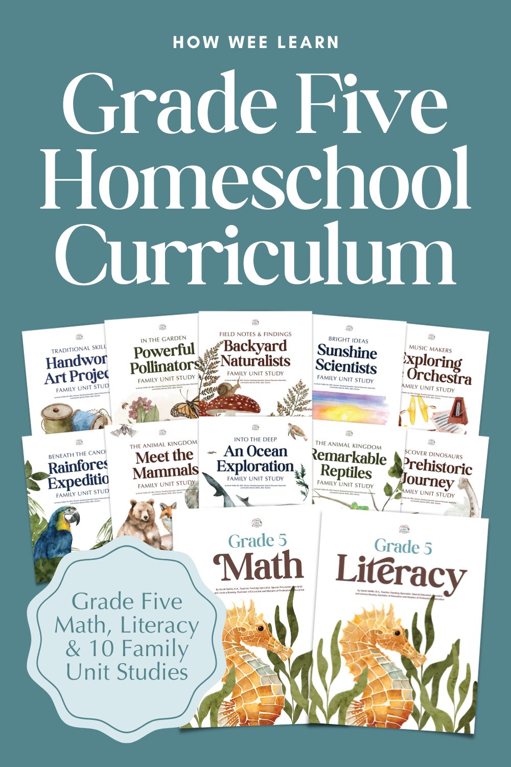Grade Five Homeschool Curriculum