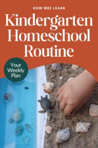 Kindergarten Homeschool Routine