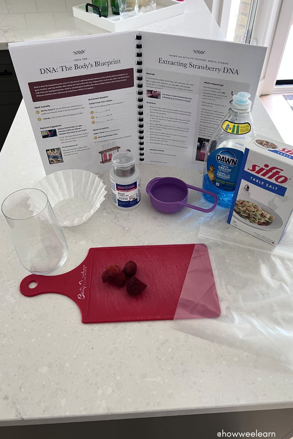 Materials needed for this experiment