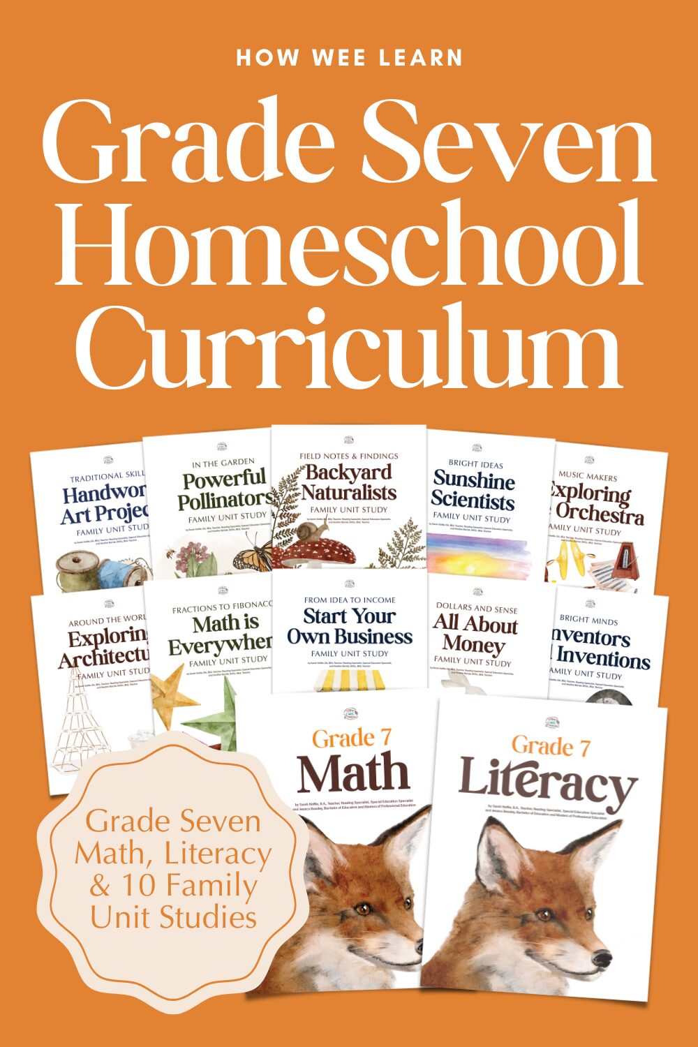 Grade Seven Curriculum