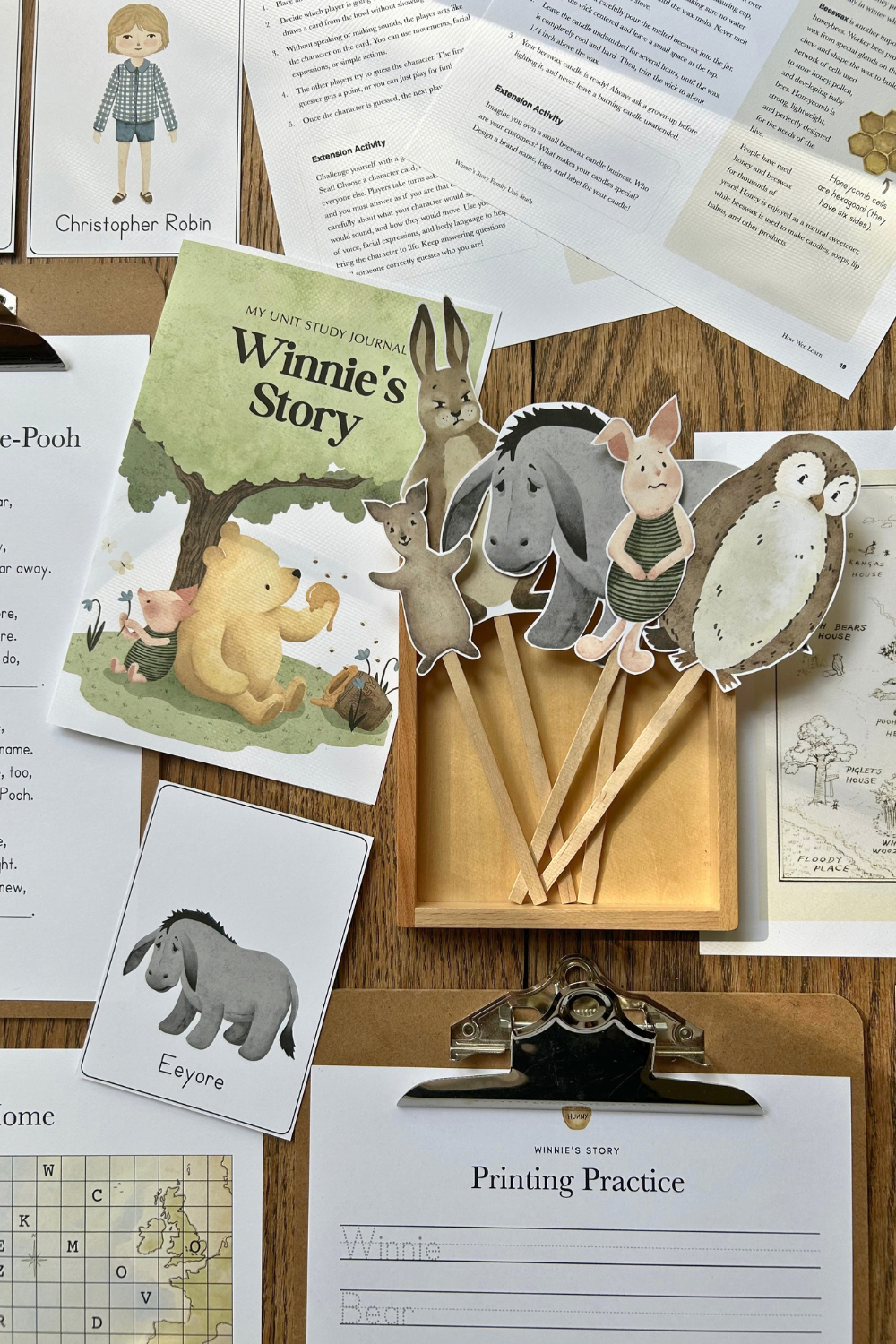 Winnie's Story Family Unit Study