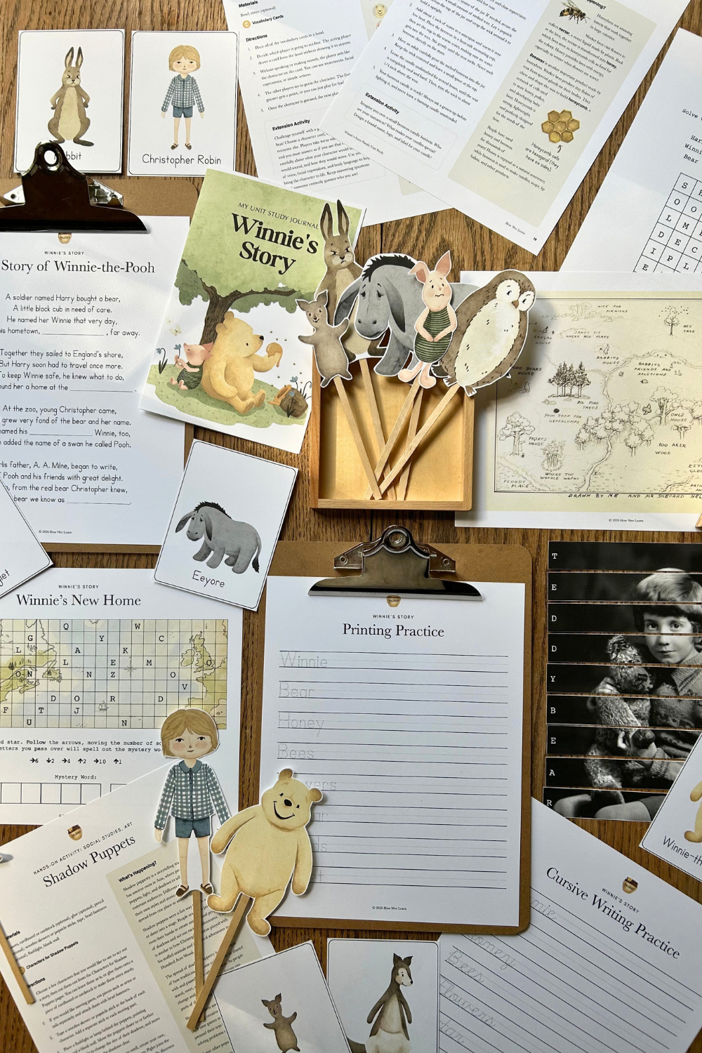 Winnie's Story Family Unit Study