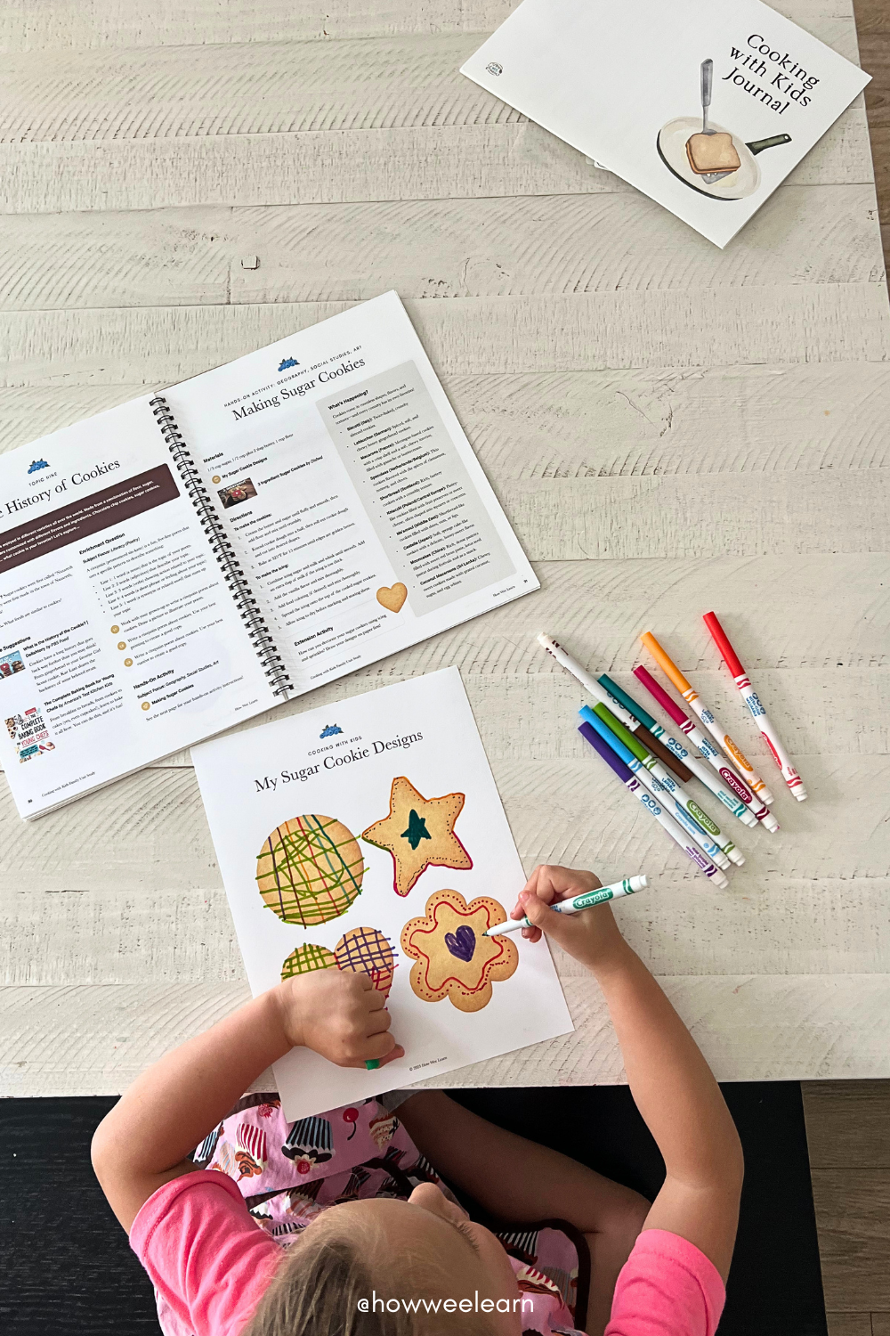 The History of Sugar Cookies - Coloring Activity