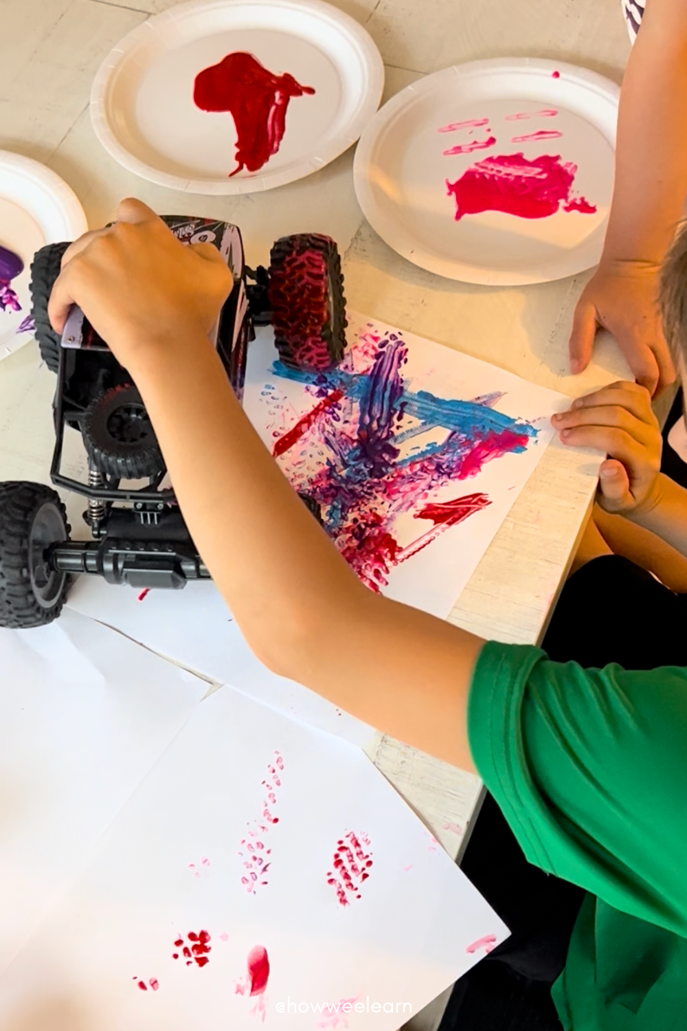Wheel Painting Activity