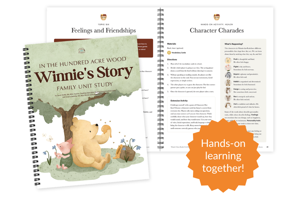 Winnie's Story Family Unit Study