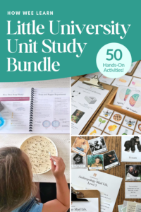Little University Unit Study Bundle: 50 Hands-On Activities