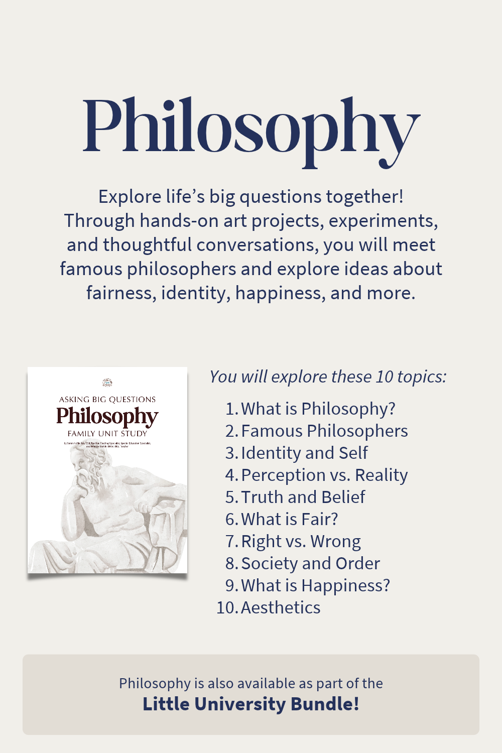 Philosophy Unit Study
