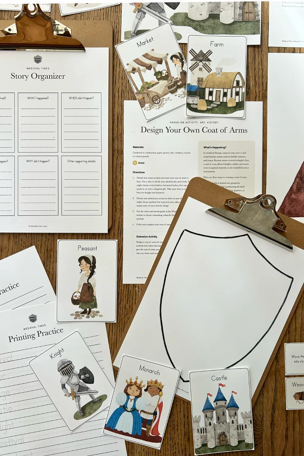 Medieval Times Family Unit Study
